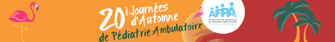 20èmes Journées d'Automne de Pédiatrie Ambulatoire