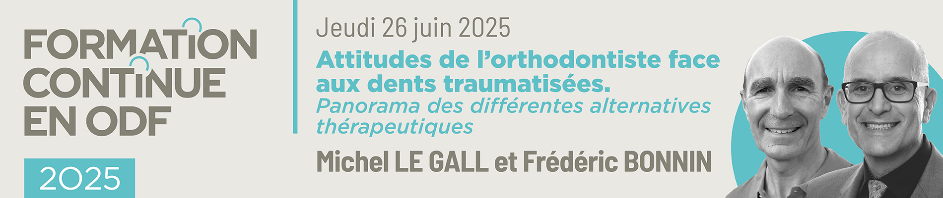 Formation Attitudes de l’orthodontiste face aux dents traumatisées