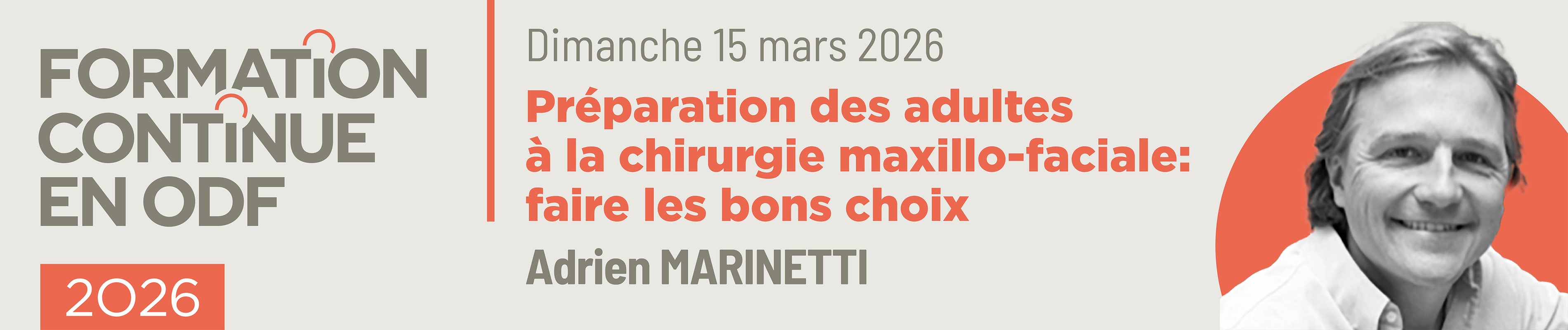 Préparation des adultes à la chirurgie maxillo-faciale: faire les bons choix